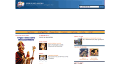 Desktop Screenshot of agostinianos.org.br